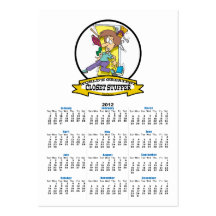 WORLDS GREATEST CLOSET STUFFER WOMEN CARTOON BUSINESS CARDS