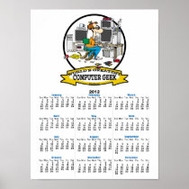 WORLDS GREATEST COMPUTER GEEK MEN CARTOON PRINT