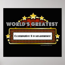 World's Greatest Computer Programmer Print