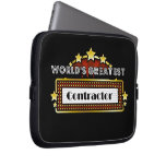 World's Greatest Contractor Laptop Sleeves