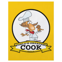 WORLDS GREATEST COOK MEN CARTOON FLYER