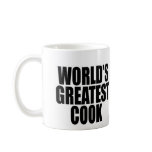 World's Greatest Cook mugs