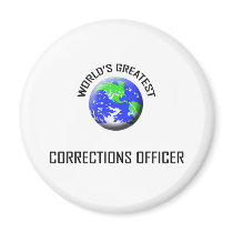 World's Greatest Corrections Officer Fridge Magnet