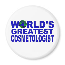 World's Greatest Cosmetologist Refrigerator Magnet