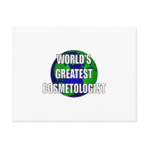 World's Greatest Cosmetologist Postcards
