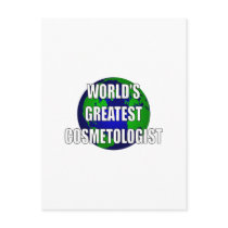 World's Greatest Cosmetologist Postcards