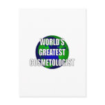 World's Greatest Cosmetologist postcards