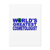 World's Greatest Cosmetologist Postcards