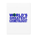 World's Greatest Cosmetologist postcards