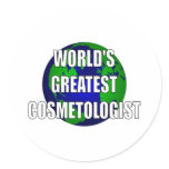 World's Greatest Cosmetologist stickers