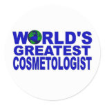 World's Greatest Cosmetologist stickers