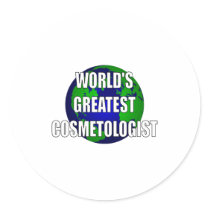 World's Greatest Cosmetologist Stickers