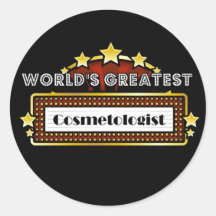 World's Greatest Cosmetologist Stickers