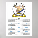 WORLDS GREATEST COURIER MEN CARTOON POSTERS