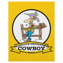 WORLDS GREATEST COWBOY II CARTOON CUSTOM FLYER