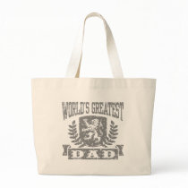 World's Greatest Dad Canvas Bag