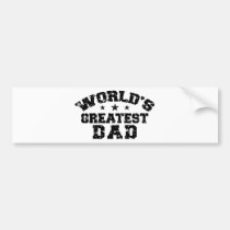 World's Greatest Dad bumper stickers