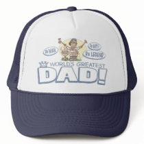 World's Greatest Dad Father's Day BBQ Gear Hats