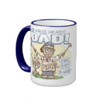 World's Greatest Dad Father's Day BBQ Gear mugs