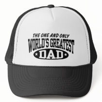 World's Greatest Dad Hats