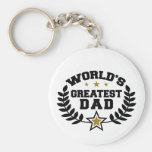 World's Greatest Dad Key Chain