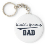 World's Greatest Dad Keychains