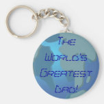 World's Greatest Dad Keychain