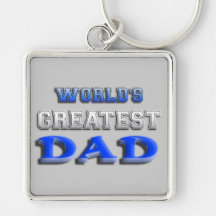 World's Greatest Dad Keychains