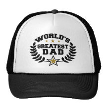 World's Greatest Dad Mesh Hats