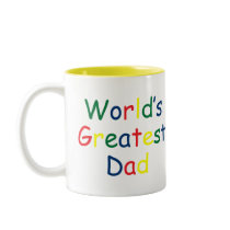 Worlds Greatest Dad Mugs