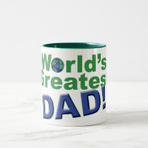 Worlds Greatest Dad Mugs