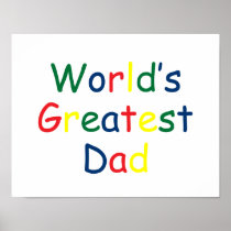 Worlds Greatest Dad Posters