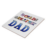 Worlds Greatest Dad Tile