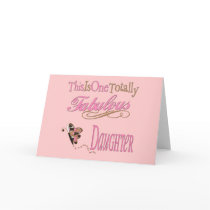 World's Greatest Daughter Gifts Greeting Card