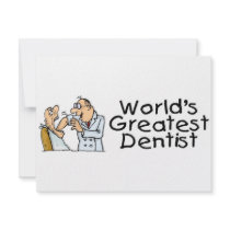 Worlds Greatest Dentist Invitation