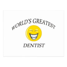 WORLD'S GREATEST DENTIST POST CARDS