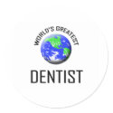 World's Greatest Dentist stickers