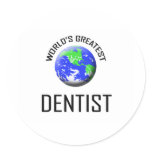 World's Greatest Dentist stickers