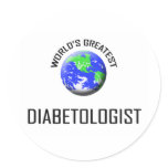 World's Greatest Diabetologist stickers