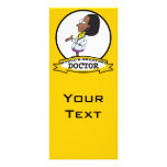 WORLDS GREATEST DOCTOR AFRICAN AMERICAN WOMAN CUSTOM RACK CARD