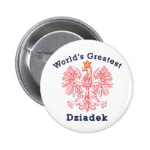 World's Greatest Dziadek Eagle Pins