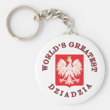 World's Greatest Dziadzia Key Chain