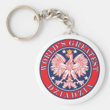 World's Greatest Dziadzia Keychain