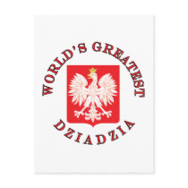 World's Greatest Dziadzia Post Card