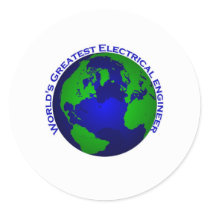 World's Greatest Electrical Engineer Stickers