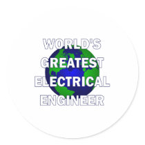 World's Greatest Electrical Engineer Stickers