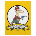 WORLDS GREATEST ELECTRICIAN MEN II CARTOON flyers