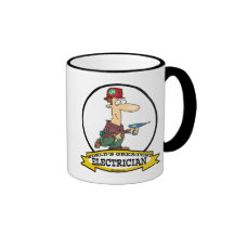 WORLDS GREATEST ELECTRICIAN MEN II CARTOON MUG