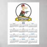 WORLDS GREATEST ELECTRICIAN MEN II CARTOON posters