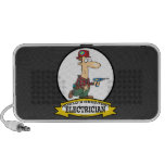 WORLDS GREATEST ELECTRICIAN MEN II CARTOON MP3 SPEAKERS